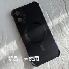 iPhone17ケースBlack MagSafe対応　耐衝撃ソフトケース