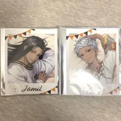 ツイステ ジャミル カリム 2枚セット くつろぎマイルーム フォト風カード