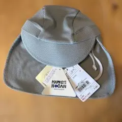 【新品タグ付き】MARKEY'S HOGAN キャップグレー Sサイズのサムネイル