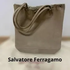 Salvatore Ferragamo フェラガモ　スエードショルダーバッグ