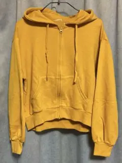 COLZA ジップアップ パーカー イエロー M