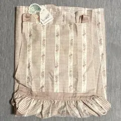 新品　gelato pique ジェラピケ エプロン　花柄　チェックのサムネイル