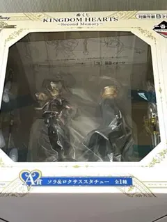 【未開封】一番くじ キングダムハーツ A賞 ソラ＆ロクサス スタチューフィギュア