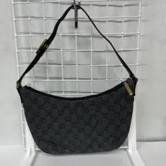 GUCCI グッチ アクセサリーポーチ gg柄 ブラック