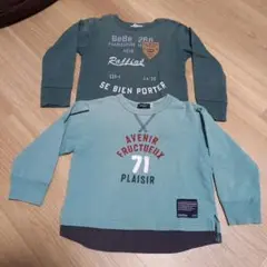 BeBe 長袖トレーナー セット