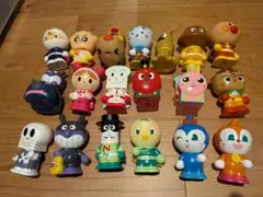 アンパンマン ソフビ人形 19体セット