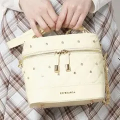 ビジューバニティバッグ　ESPERANZA イエローのサムネイル