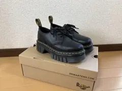 Dr.Martens AUDRICK 3ホールシューズ UK3 厚底 黒