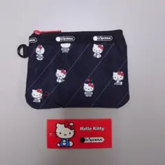 LeSportsac レスポートサック /ハローキティ / フラットポーチ