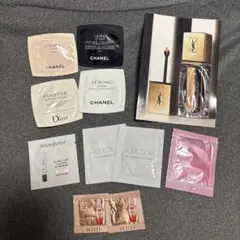デパコス試供品 CHANEL Dior YVES SAINT LAURENT