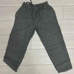 ストライプ柄 イージーパンツ Mサイズ