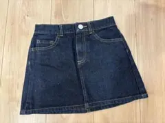 H&M ラメ入りデニムスカート 122cm 6-7month