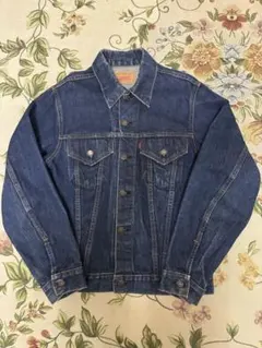 真紺ミント60年代LEVI'Sリーバイス70505ビッグE 42 ワンウォッシュ