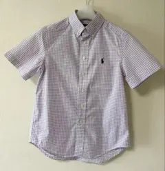 Ralph Lauren ボーイズ　半袖チェックシャツ