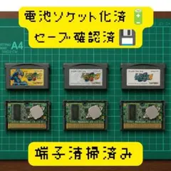 GBA ロックマンエグゼ2 3 4 3本セット ゲームボーイアドバンス