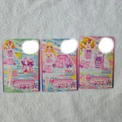 アイカツスターズカード メルヘンストロベリーコーデ 虹野ゆめ 白鳥ひめ プロモ