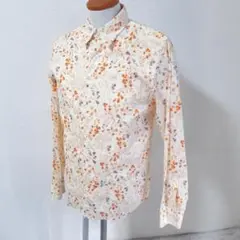 美品▲Paul Smith ポールスミス 長袖シャツ マルチカラー L 花柄