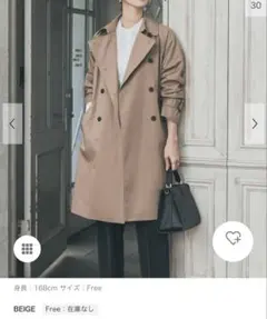 【売り切れ品】URBAN RESEARCH DOORS 撥水トレンチコートのサムネイル