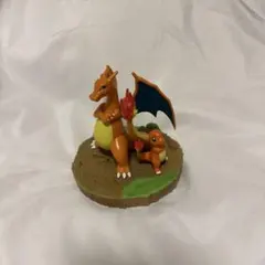 ポケモン しっぽみてみて！リザードン ヒトカゲ フィギュア　開封済