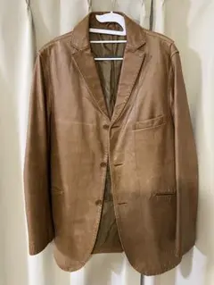 入手困難✨ アレキサンダージュリアン レザージャケット タケオキクチ ブラウン