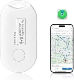 GPS 小型 スマートトラッカー 薄型 紛失防止タグ iPhone 子供 防水