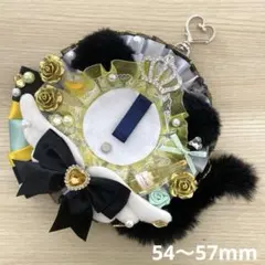 痛ロゼット ♡ 黄色 × 黒 ♡ シャンパンねこ