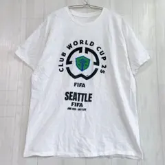 レア 2002年 日韓ワールドカップ モレノ主審 プリント Tシャツ 灰 S