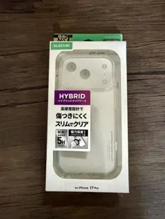 ELECOM iPhone 17 Pro ハイブリッドクリアケースのサムネイル
