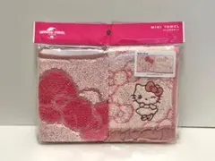 ハローキティ Hello Kitty　新品未開封 USJ限定ミニタオルセット