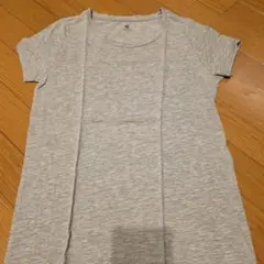 earth music&ecology グレー 半袖Tシャツ Lサイズ