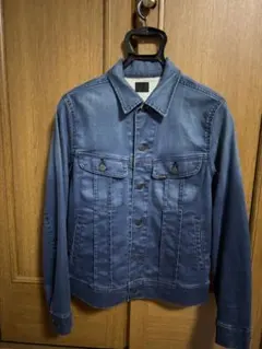 DIESEL ELSHAR ダークブルー デニムジャケット DIESEL ELSHAR デニムジャケット ダークブルー - メルカリ