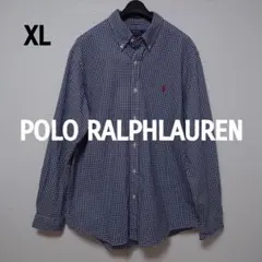 ポロラルフローレン☆XL☆ギンガムチェックシャツ