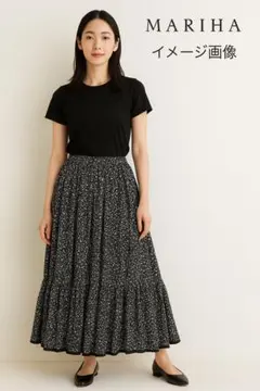 IENA MARIHA/マリハ　草原の虹のスカート　36 1度のみ着用 MARIHA(マリハ) リゾートドレス 草原の虹のスカート Paisely