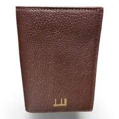 dunhill ダンヒル パスケース カードケース 名刺入れ ブラウンのサムネイル