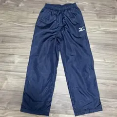 ミズノ 裏地付き ナイロンパンツ ウインドブレーカー Sサイズ