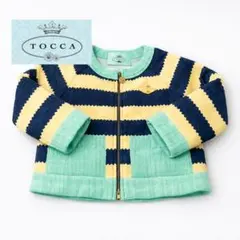 TOCCA ストライプ コート 110cm