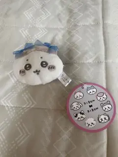 ハチワレ　ミニがま口