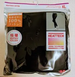 HEATTECH コットン スパッツ XL ブラック