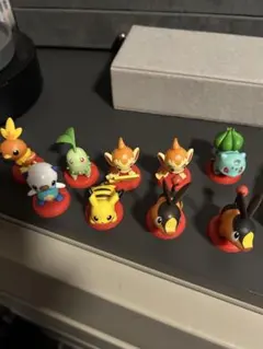 ポケットモンスター　旅立ちの3匹　チョコエッグ　フィギュア　9個セット