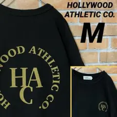 HOLLYWOOD ATHLETIC CO. 長袖 Tシャツ ロンＴ デカロゴ