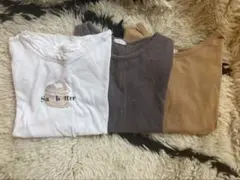 韓国子供服　monmimi Tシャツセット