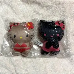 ハローキティ ぬいぐるみボールチェーン 2個セット