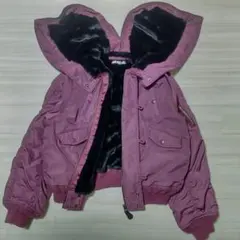 【希少】MOUSSY N-2B ボンバージャケット パープル 紫