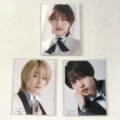 【3枚セット】Myojo 厚紙 ジュニア 中村嶺亜/今野大輝/井上瑞稀