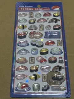 【正規品】ボンボンドロップシール和柄 お寿司