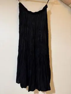 UNIQLO INES DE LA FRESSANGE 黒プリーツスカート