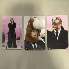 INI 西洸人 POPUP トレカ 123 125 126