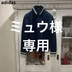 adidas アディダス 長袖ポロシャツ OT ネイビー ゴルフ