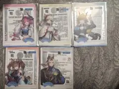 アークナイツ エンドフィールド ローソンコラボ クリアカード セット