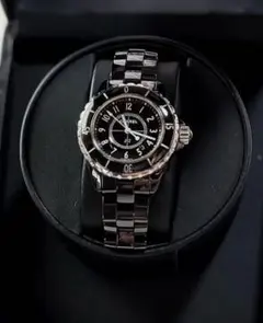 CHANELシャネル J12腕時計 セラミックH0682美品のサムネイル